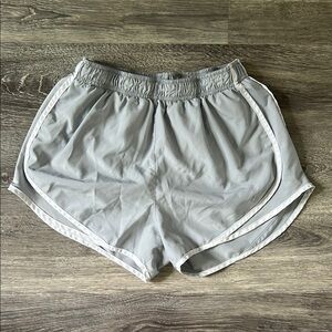 Nike Gray Athletic Shorts Lightweight Performance